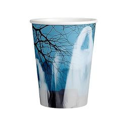 amscan 8 bekers Haunted Forest papier 250 ml