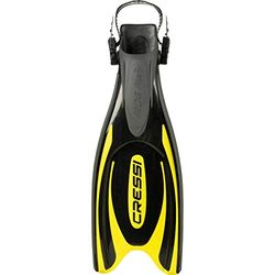 Cressi Frog Plus Fins, Yellow, Small/Medium