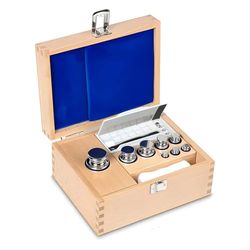 Kern 324-05 gewichtsset, knoopvorm, messing vernikkeld, 1 stuk