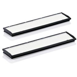 MANN-FILTER CUK 3360 Filtro de habitáculo – filtro de habitáculo com carvão ativo para automóveis