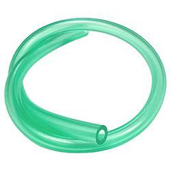 1M TUBO SILICONE FLESSIBILE 2.2MM 3MM 4MM 5MM 6MM 7MM VERDE TRASPARENTE BENZINA ACQUA CARBURANTE AUTO MOTO FAI DA TE (Øint-est: 6x9mm)