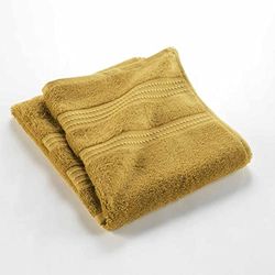 Douceur d'Intérieur, Asciugamano da bagno 50 x 90 Cm Girasole, 100% Cotone, Excellence Bio