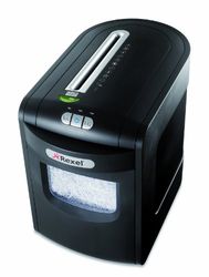 "Rexel Mercury REM723 kontorsförstörare, med mikropartiklar standard svart"
