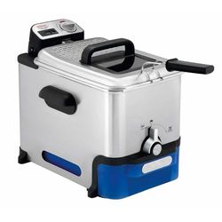 Tefal Oleoclean Pro INOX & Design freidora, 2300 W, 3.5 litros, Acero Inoxidable FR8040