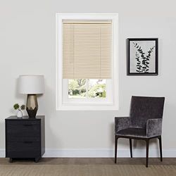 Achim Home Furnishings Window Blinds, Vinyl, Alabaster, 64" x 27"