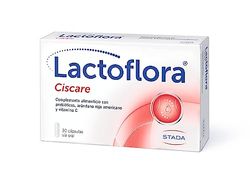 LACTOFLORA Probiótico Ciscare - Vías Urinarias con Arándano Rojo Americano, 30 Cápsulas