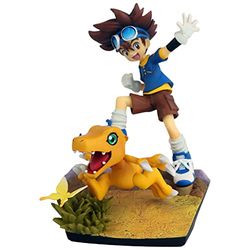 Digimon Adventure G.E.M. Statuetka z serii PVC Taichi Yagami & Agumon 20th Anniversary 12 cm