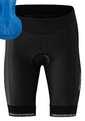 Gonso Sitivo W, Cuissard court pour femme, Avec peau de chamois Sitivo Confort, Haute élasticité et élastique en silicone antidérapant, Coupe ajustée, Noir, 40