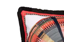 COJIN CLASSIC CALAVERA/FLORES VELVET 45x13x45 CM