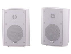 Trevi HTS 9410 Altoparlanti 2 Vie ad Alte Prestazioni, Adatti ad Uso Interno ed Esterno, Bianco