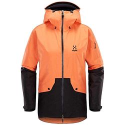 Haglöfs Khione Insulated, Giacca Donna, Corallo/Grigio (Coral Pink/Slate), XL