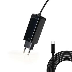 Cargador - Cargador automático portátil con tecnología GAN, 90w de Potencia, Puerto USB-c con PD 3.0, diseño Cubo en Color Negro.*