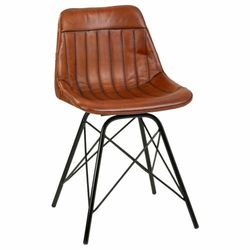 Alexandra House Living Silla de Comedor Marrón 78 x 49 x 46 cm