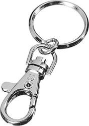 Knorr Prandell 2365944 Mousqueton à clé Argenté 65 mm