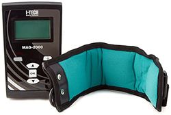 I TECH GIMA IACER - I-Tech MAG 2000, magnetoterapia per uso domiciliare e professionale, con 2 canali da 150 Gauss per trattare diverse parti del corpo con la fascia elastica terapeutica, 28300
