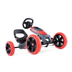 BERG Pedal Gokart Reppy Rebel con Caja de Sonido en el Volante| Coche de Pedales, Seguro y Estabilidad, Juguete para niños Adecuado para niños de 2,5 a 6 años