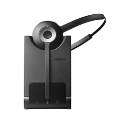 Jabra Pro 920 Mono gebruikersvriendelijke DECT-Office-headset voor vaste telefoons, hoog bereik, ruisonderdrukking, oplaadschaal inclusief, zwart