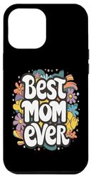 iPhone 12 Pro Max Best Mom Ever Retro Groovy Case