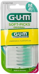 Sunstar Gum Spazzolini Interdentali Soft Picks Regular, 40 Pezzi