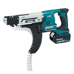 Makita – Atornillador eléctrico (25 – 55 mm 18 V/5,0 AH, incluye 2 baterías y cargador, 1 pieza, dfr550rtj, DFR550RTJ 235 wattsW, 18 voltsV