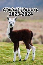 Student Planner 2023-2024 Lama: A5, 1 Week on 2 Pages |(September 2023/ July 2024) for Middle Elementary , and High School ...