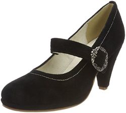 Hirschkogel 3005717, Scarpe décolleté Donna, Nero, 35 EU