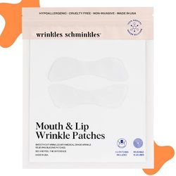Mouth Wrinkle Treatment Patches - Made in USA - 1 Month Supply (1 Pair) - Lip Wrinkle Repair and Removal - Smooth & Lift Laugh Lines from Sun Damage and Aging - 100% Medical Grade Silicone