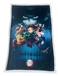 HÔMADICT Sherpa Blanket 100 x 150 cm Demon Slayer Flying