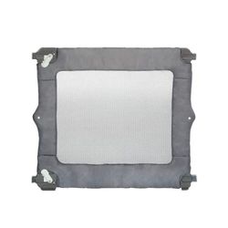 Safety 1st Barrière de Sécurité de Voyage, pour Escalier, Fixation par Pression, Barrière pour Bébé Également Pratique pour les Chiens, de 6 Mois à 2 Ans, Dark Grey (Gris Foncé)
