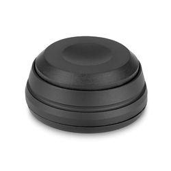 Dynavox Juego de 4 amortiguadores de Vibraciones para Altavoces y Dispositivos, Color Negro