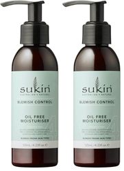 Sukin Oil Free Moisturiser 125 ml (Pack of 2)