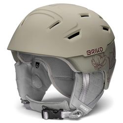 Briko Helmet pour Femmes, Matt Shiny Nomad Beige-Tawny Port Plum, XL