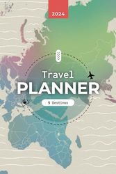 AGENDA PLANIFICADORA DE VIAJES: Travel planner& Planificador y diario de viaje