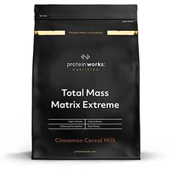 THE PROTEIN WORKS Total Mass Matrix Extreme Protéine en Poudre Lait aux Céréales, Cannelle, 2.12 kg