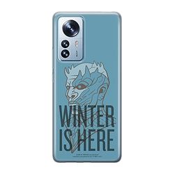 ERT GROUP mobiltelefonfodral för Xiaomi 12 / 12X originalt och officiellt licensierat Game of Thrones mönster 016 optimalt anpassad till formen på mobiltelefonen, fodral tillverkad av TPU-plast