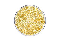 GLOREX Farfalle 2/4 mm Mat 17 g, Jaune, 4 x 4 x 1,5 cm