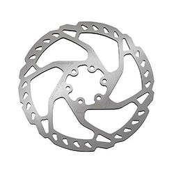 Shimano SHI1832, Disco Freno 6 Fori , Grigio, 160mm