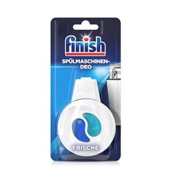 Finish Ambientador para máquina de lavar louças de limão com tecnologia antiodor, aroma fresco, até 60 lavagens, a embalagem pode variar
