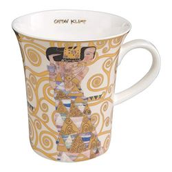 Gustav Klimt Goebel 67-011-22-1 - Tazza da artista in porcellana, multicolore, dimensioni: 13 x 10 x 11 cm