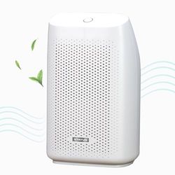 Status Dehumidifier700ml Small Portable Dehumidifier for Bedroom, Bathroom and for Drying Clothes | Ultra-Quiet Electric Dehumidifier | White | DEHUMID-700ML1P4