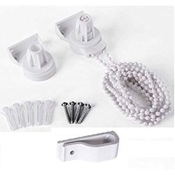 Merriway BH07030 Roller Blind Clutch Kit 25mm Diameter White with Child Safe Safety Bracket