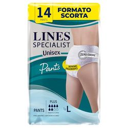 Lines Specialist Lot de 7 culottes unisexe Taille L