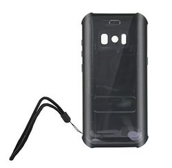 KSIX smart your tech Galaxy S8+ Waterproof Case, Semi-Rigid, Waterproof Case, Black