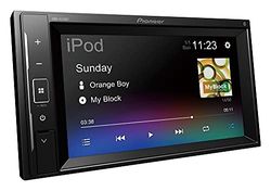 Pioneer DMH-A240BT - Reproductor Multimedia con Pantalla táctil de 6,2 Pulgadas, con fácil conectividad Smartphones con USB, Compatible con Smartphone Mirroring, Bluetooth®, EQ de 13 Bandas