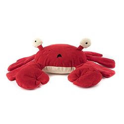 Peluche para Perros Gloria - Tamaño 25 cm - Peluche Coco Cangrejo - Juguete para Perros - Peluche con Sonido - Textura Suave - Material Resistente - Color Rojo