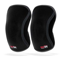 RockTape Unisex Assassins RockTape Assassins Knee Sleeves Workout Knee Support Neoprene Durability and Comfort Black S Pa, Black, S UK
