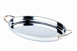 APS Plat pour la Table 26,5 x 19,5 cm, H: 3 cm Acier Inoxydable poliert