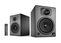 Wavemaster Two Neo Stone Gray - Sistema di Altoparlanti da Scaffale (60 W) con Streaming Bluetooth, Collegamenti Digitali e Telecomando a Infrarossi, per Tv/tablet/smartphone (66364) - Grigio Scuro