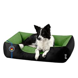 BedDog Lit pour Chien L - Orelier - Panier - Canapé - Housse Amovible, Lavable, pour Moyen-Petits Chiens