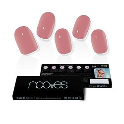 NOOVES NAILS Feuilles à Ongles en Gel Précuré Premium - Dusty Rose | Bandes À Ongles Gel Semi-Permanent| Autocollants Ongles Semi-Permanents en Gel| Gel Nail stickers| Ongles Gel…